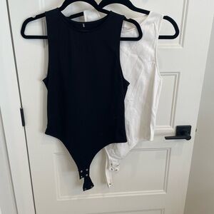 Dynamite Black and White Kids Bodysuit Set